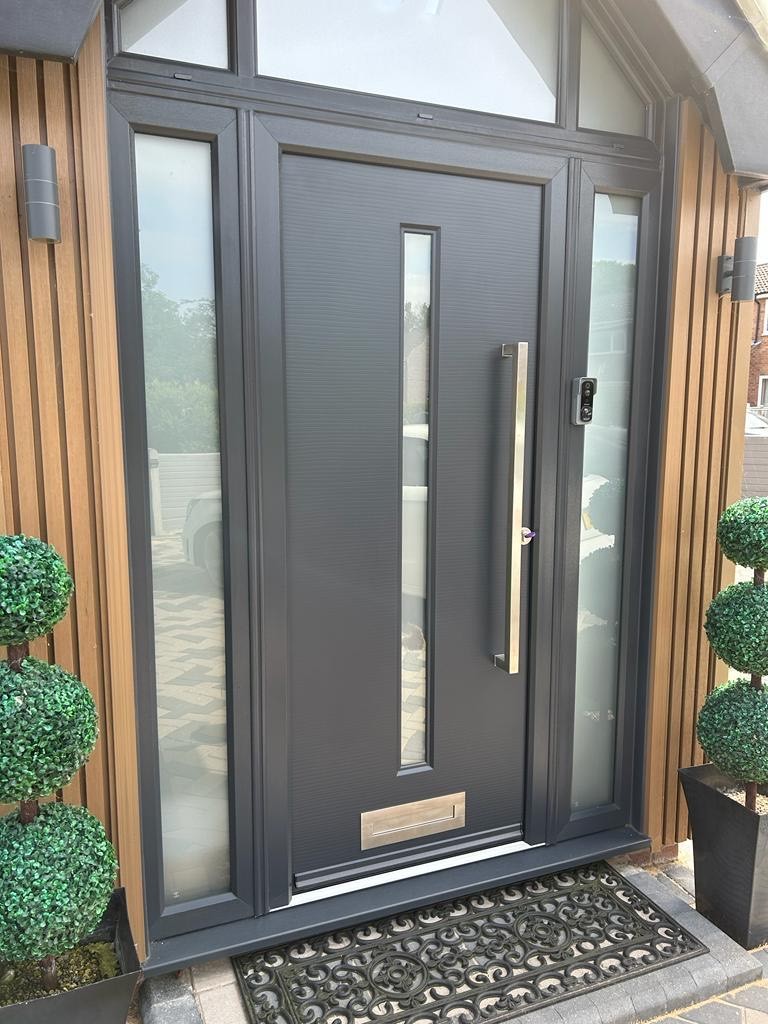 Rockdoor Dark Frey Composite Door